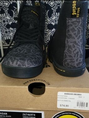 Dr. Martens Black Combat Boots